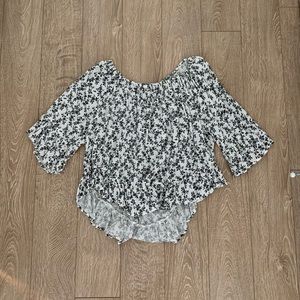 Floral Off the Shoulder Top